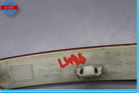 09-15 BMW 740i 740Li 750i Rear Left Driver Side Bumper Red Lens Marker Oem