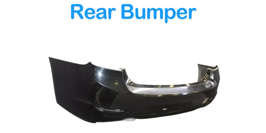 12-15 BMW 328i Active Hybrid 3 Rear Lower Bumper Cover Assembly 51127312726 Oem