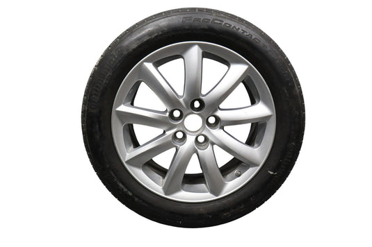 07-09 Lexus LS460 18x7.5J 18" 9-Spoke Alloy Wheel Rim Tire 4261150730 Silver Oem