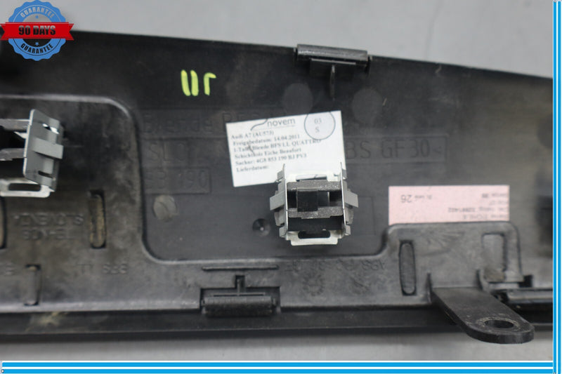 Load image into Gallery viewer, 12-15 Audi A7 Quattro Right Passenger Side Dash Panel Trim Wood 4G8853190 Oem
