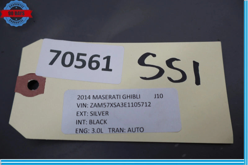 Load image into Gallery viewer, 14-20 Maserati Ghibli M157 Right Side Skirt Rocker Panel Molding 06700288400 OEM
