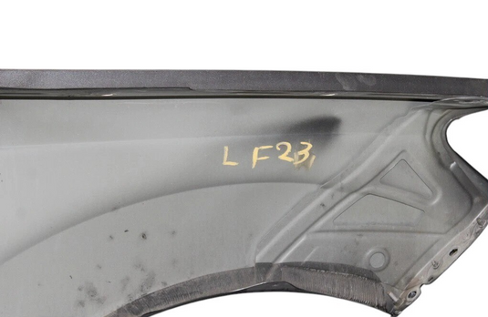 07-15 Audi Q7 4L Front Left Driver Side Fender Shell Cover Assembly Silver Oem