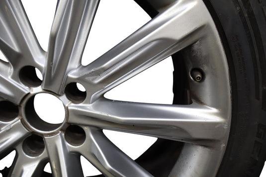 12-15 Audi A7 Quattro 19" 10 Spoke Alloy Wheel Set 255/40 ZR19 4G8601025AF Oem