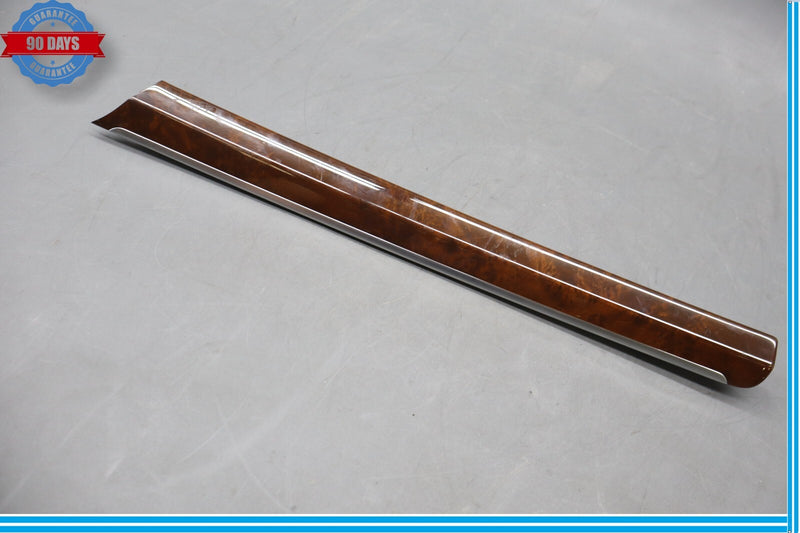 Load image into Gallery viewer, 07-15 Audi Q7 Rear Left Driver Side Door Panel Trim Cover Wood Grain Oem
