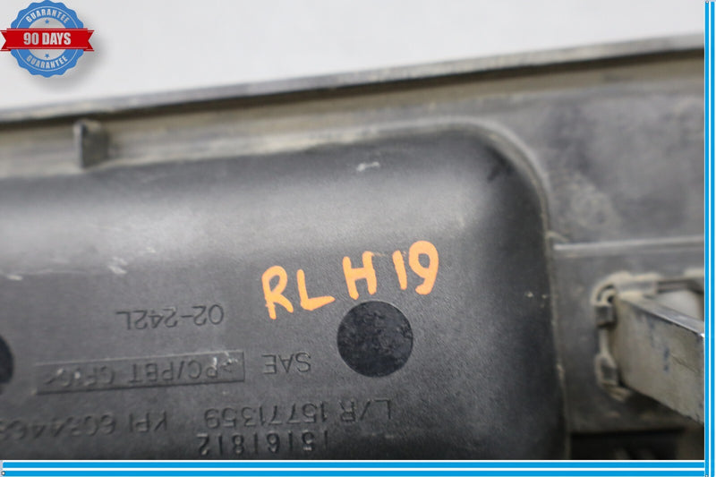 Load image into Gallery viewer, 03-07 HUMMER H2 Rear Left Driver Side Exterior Door Handle Black Oem
