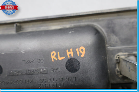 03-07 HUMMER H2 Rear Left Driver Side Exterior Door Handle Black Oem