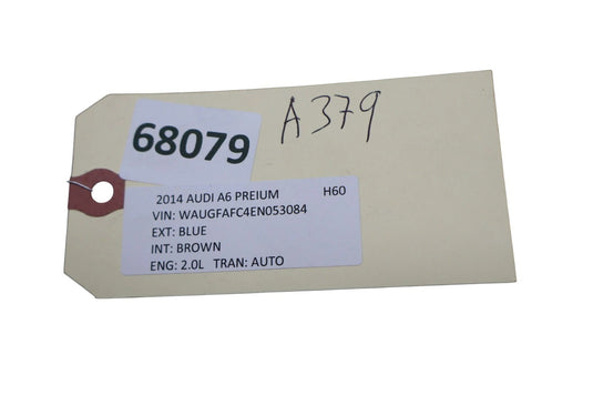 12-18 Audi A7 Quattro Front Overhead Console Dome Light Lamp Switch Black OEM