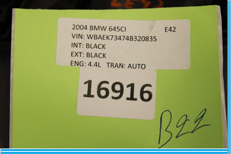 Load image into Gallery viewer, 04-10 BMW 645Ci 650i Front Left Driver Side Seat Foldinf Lever Black Oem
