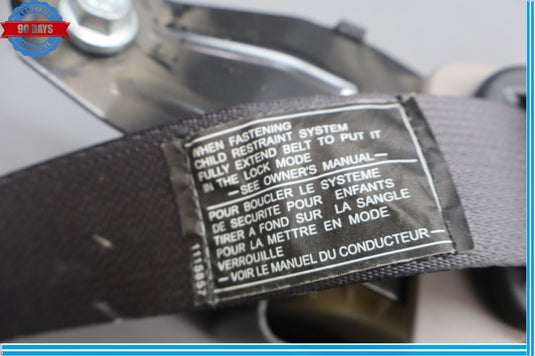 15-18 Hyundai Genesis Rear Center Seat Belt Seatbelt Dual Buckle 89850B1500 Oem