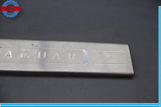 10-18 Jaguar X351 XJ XJL Front Left Driver Side Door Sill Scuff Tread Plate Oem