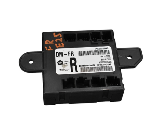 14-24 Maserati Ghibli Front Right Side Door Control Module Unit 52851639AD Oem