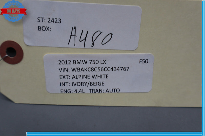 Load image into Gallery viewer, 09-12 BMW 750Li 750Li XDrive Front Left Side Seat Leg Thigh Support Cushion Oem

