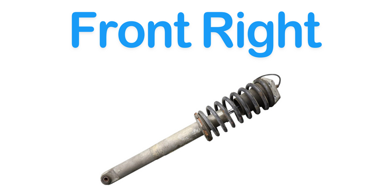 Load image into Gallery viewer, 03-08 Maserati Quattroporte Front Right Side Shock Strut Absorber 231388 Oem
