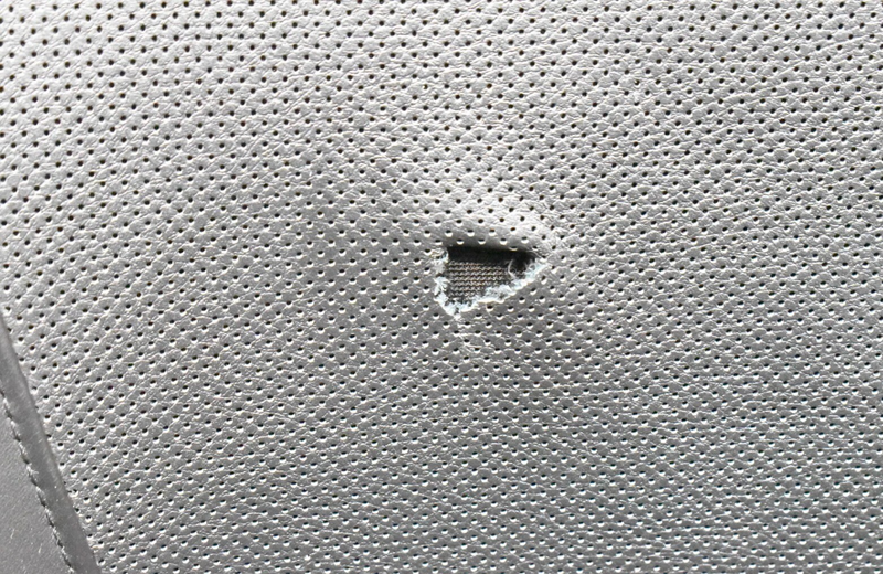 Load image into Gallery viewer, 12-15 BMW F02 F01 750li 760li 750i Rear Upper Seat Cushion Black Assembly Oem
