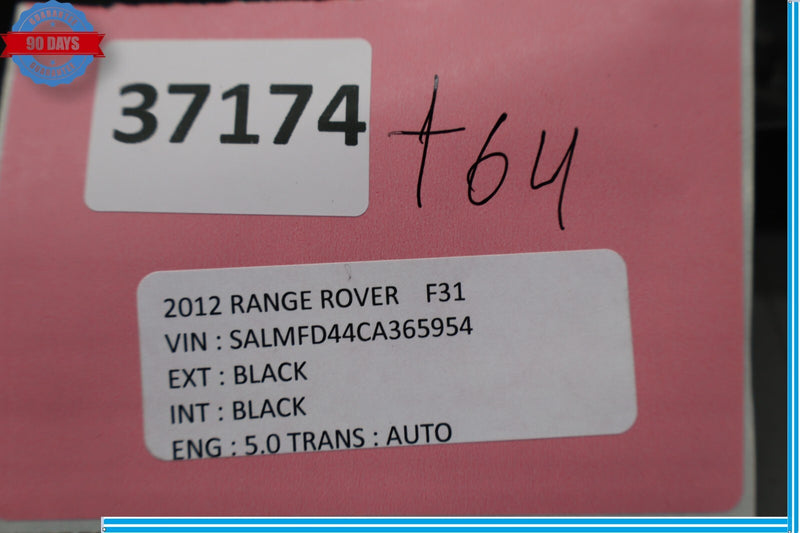 Load image into Gallery viewer, 10-13 Land Range Rover Front Right Passenger Side Seat Cover Trim Black Oem
