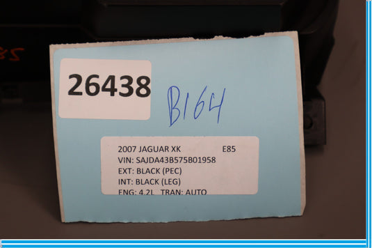 07-15 Jaguar XK X150 Front Dash Instrument Cluster Speedometer Bezel Trim Oem