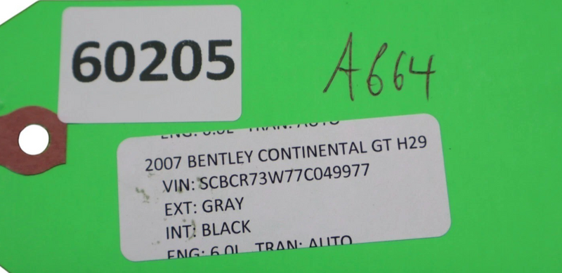 Load image into Gallery viewer, 03-18 Bentley Continental GT GTC Front Right Side Sun Visor Shade Sunvisor Oem
