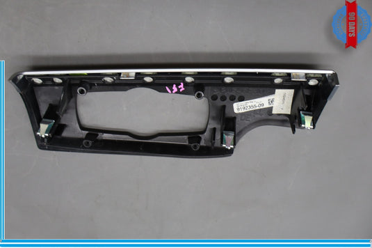 09-15 BMW 740i 750i 750Li F02 Front Headlight Switch Panel Trim 9192355-09 Oem