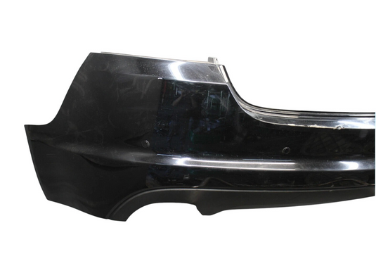 09-11 Jaguar XF Rear Bumper Cover Assembly W/ Parking Assistant Black OEM