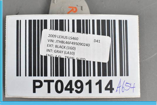 07 08 09 LEXUS LS460 REAR RIGHT DOOR INTERIOR HANDLE TRIM PANEL COVER CAP OEM J