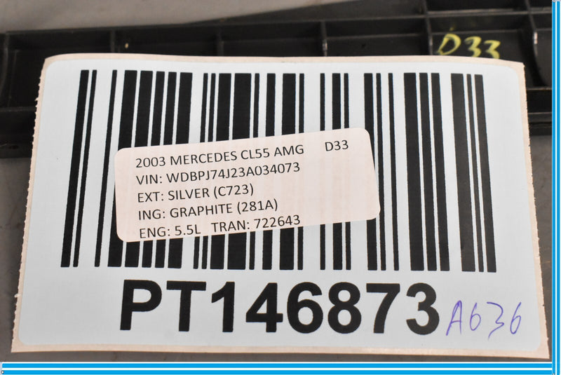 Load image into Gallery viewer, 00-06 Mercedes CL500 CL55 AMG W215 Right Passenger Seat Side Trim Cover Oem
