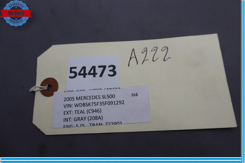 Load image into Gallery viewer, 03-08 Mercedes R230 SL500 Right Seat Backrest Recline Switch Gray Oem
