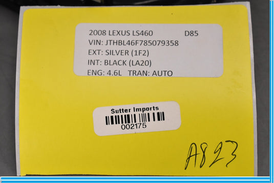 07-12 Lexus LS460 XF40 Dash Dashboard Center Speaker Cover Trim Oem