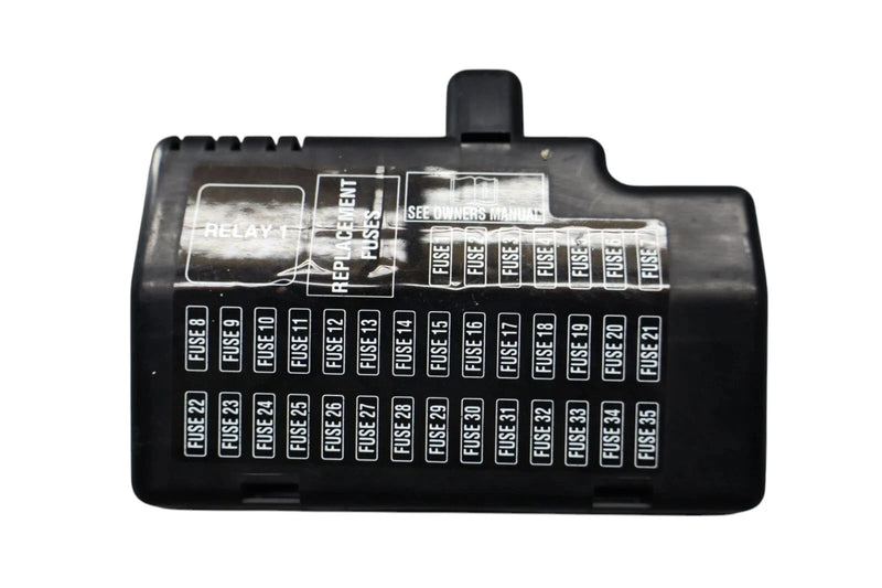 Load image into Gallery viewer, 02-05 Ford Thunderbird Cabin Fuse Relay Junction Box Lid Cover  XW4T14A075A Oem

