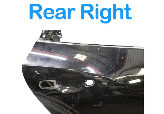 11-16 Hyundai Equus Rear Right Passenger Side Door Shell Panel 77004-3N000 Oem
