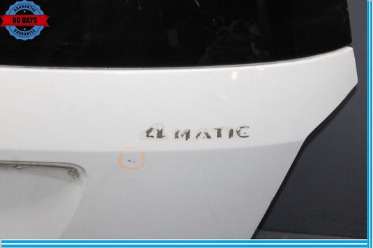 07-12 Mercedes X164 GL450 GL550 Trunk Lid Tail Gate Hatch Shell White Oem