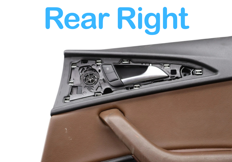 Load image into Gallery viewer, 12-18 Audi A6 Quattro Rear Right Passenger Side Interior Door Panel Trim Oem
