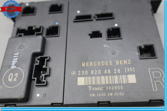03-12 Mercedes R230 SL500 Front Right Side Door Control Module Unit ECU Oem