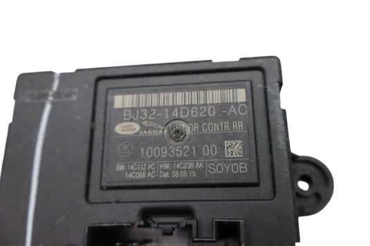 12-15 Jaguar X250 XF Rear Left Side Door Control Module BJ3214D620AC Oem