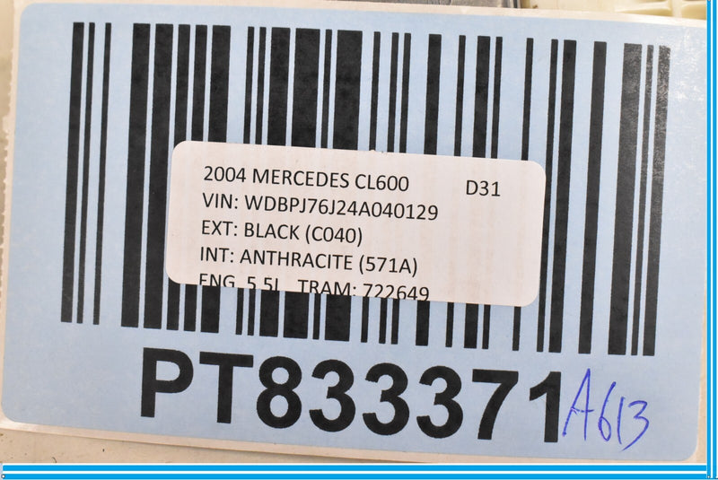 Load image into Gallery viewer, 03-06 Mercedes CL500 CL600 W215 Front Left Driver Door Window Motor Oem
