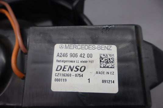 14-23 Mercedes W117 CLA250 HVAC AC Heater Fan Blower Motor Assembly Oem