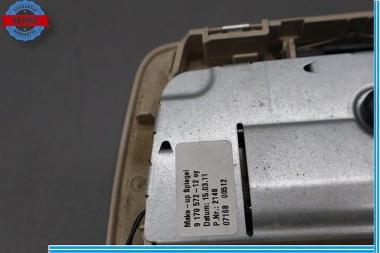 09-15 BMW 740i 750Li xDrive Right Make-Up Interior Light Vanity Mirror Oem