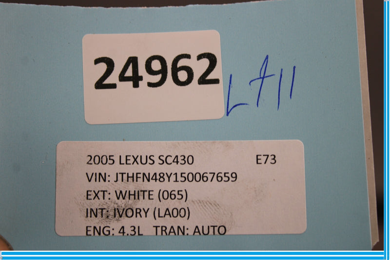 Load image into Gallery viewer, 02-10 Lexus SC430 Convertible Rear Trunk Center Interior Carpet Panel Trim Oem
