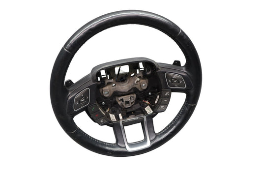 12-19 Range Rover Evoque L538 Steering Wheel w/ Paddle Shifters Black Oem