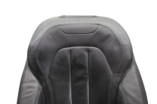14-18 BMW X5 F15 Front Left Driver Side Upper Seat Cushion Black Oem