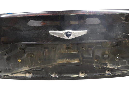 15-16 Hyundai Genesis Rear Trunk Lid Shell Panel Assembly Black 69200B1020 OEM