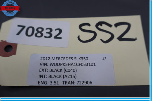 05-20 Mercedes R172 SL400 SLK350 Left Side Rocker Skirt Molding Panel Oem
