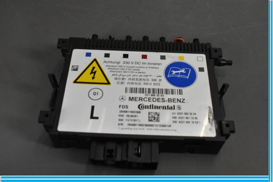 10-13 Mercedes S400 S550 W221 Front Left Seat Dynamic Lumbar Control Module Oem