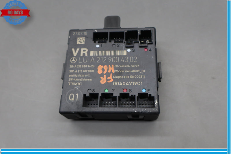 Load image into Gallery viewer, 08-18 Mercedes E350 E550 Front Right Side Door Control Module 2129004302 Oem
