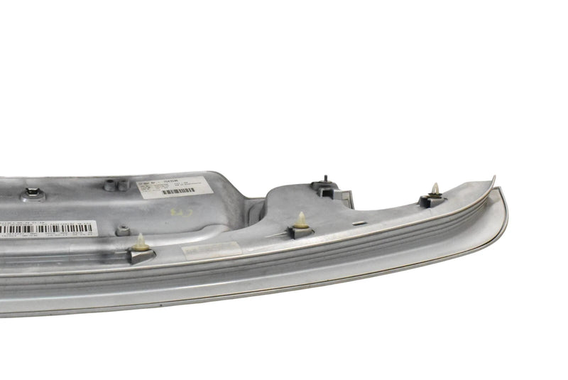 Load image into Gallery viewer, 09-15 BMW F01 740i 750i Rear Trunk Lid License Plate Trim Cover Panel White Oem
