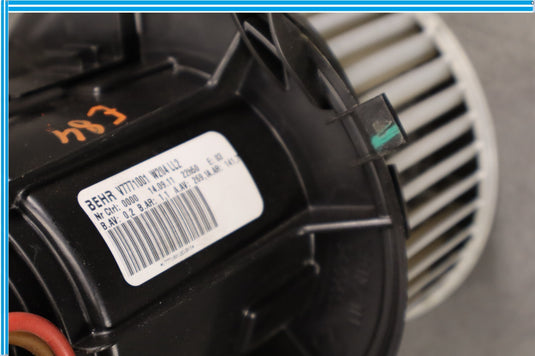 10-16 Mercedes E350 E500 E550 Heater Blower Motor Fan Assembly Oem