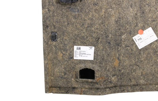 06-12 Bentley Continental Rear Right Side Trunk Panel Trim Cover 3W5867428N Oem