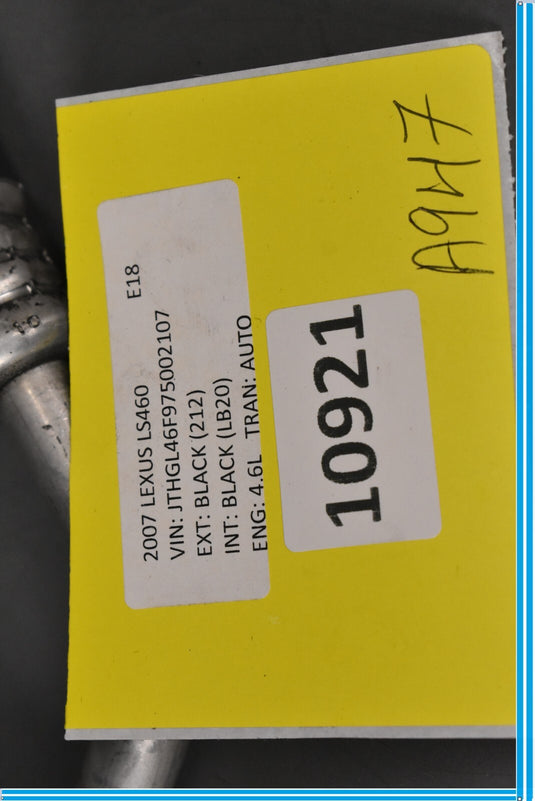 07-17 Lexus LS460 Air Conditioning Ac A/c Suction Line Hose Pipe Tube Oem