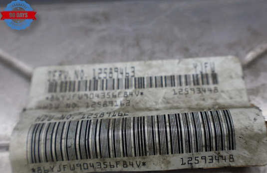 05-07 Hummer H2 ECM ECU Engine Computer Control Module Unit 12589463 Oem