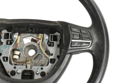 11-16 BMW 535i 528i 550i Power Steering Wheel Leather W/Switches 36362441 Oem