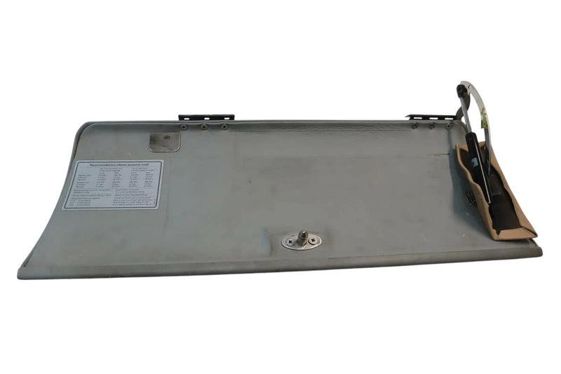 Load image into Gallery viewer, 1996 Bentley Turbo R Front Right passenger Side Glove Box Door Gray Leather Oem
